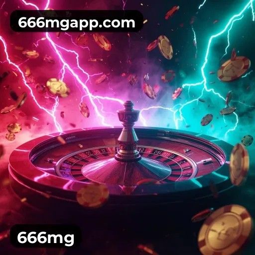 App 666mg para iOS e Android — interface mobile, login biométrico e PIX integrado