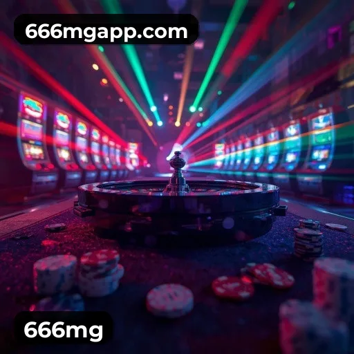 App 666mg para iOS e Android — interface mobile, login biométrico e PIX integrado